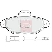 Apec Front Brake Pad Set PAD812