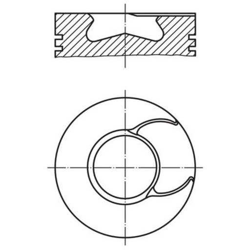 Mahle Piston Cylinder Bore = 120mm