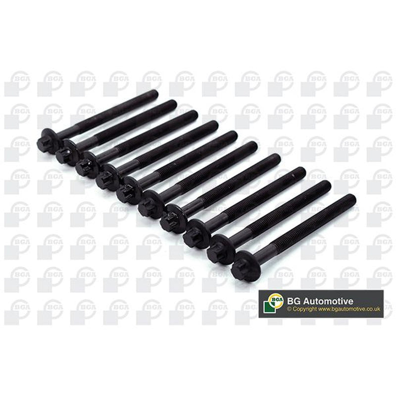 BGA Cylinder Head Bolt Set M10 fits Citroën C2 2005-2009 1.4