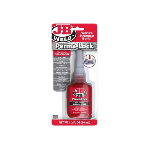 J-B Weld Perma-lock Red High High Strength Threadlocker 36ml J-B Weld - NN4 Online
