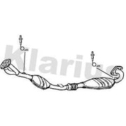 Klarius Catalyst Type Approved With Pipe fits Opel Omega B 1999-2003 2.2