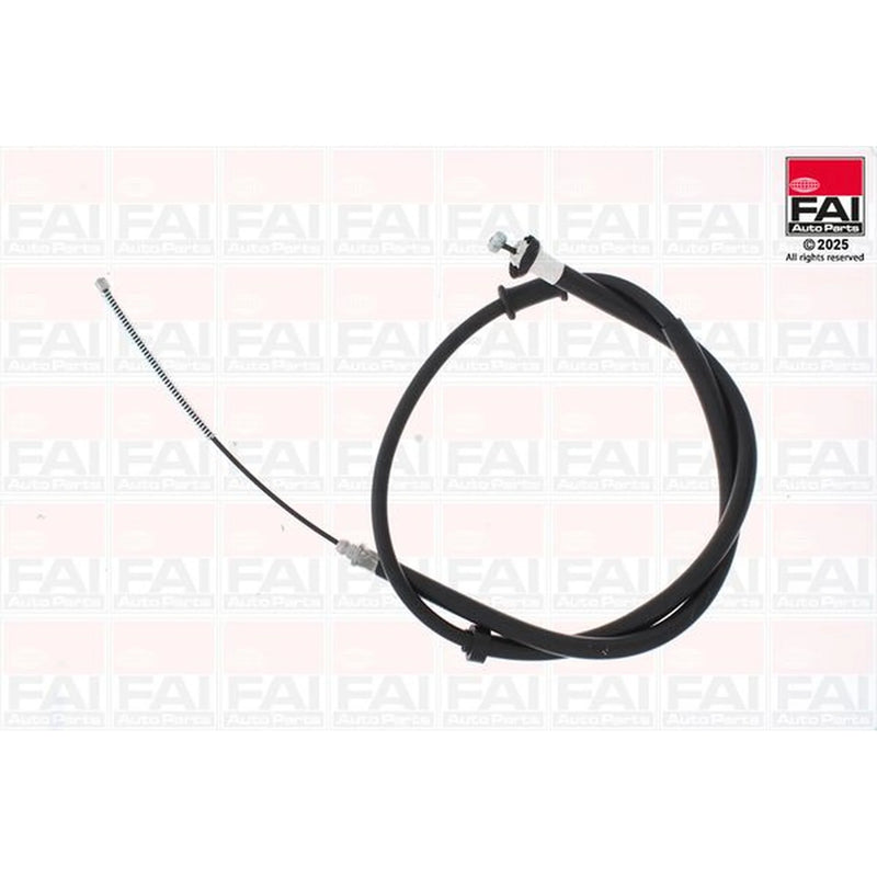 FAI Handbrake Cable Right Rear fits Fiat Panda 2012-2013 0.9 1.2 1.3