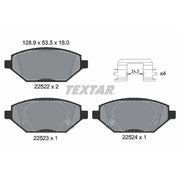 Textar Front Brake Pad Set 2252201