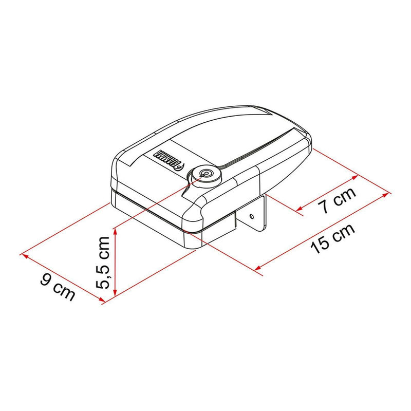 Fiamma Safe Door Grey for Caravans and Motorhomes Fiamma  - Dynamic Drive