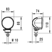 Hella Worklight High fits Claas Arion 2012 on