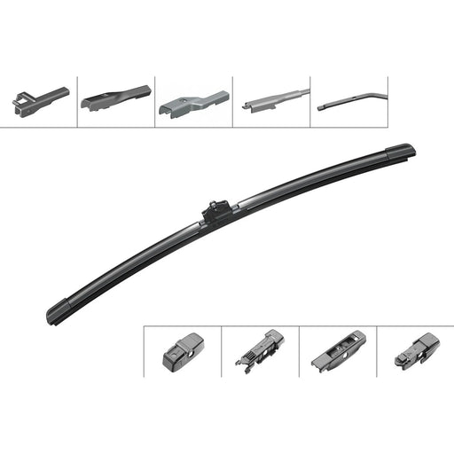 Bosch Front & Rear Aerotwin Plus Wiper Blade Set fits Ford Kuga I 2008-2012