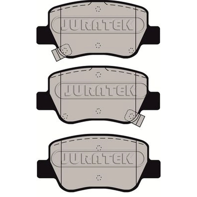 Juratek Rear Brake Pad Set fits Toyota Avensis 2008-2018 1.6 1.8 2.0 2.2