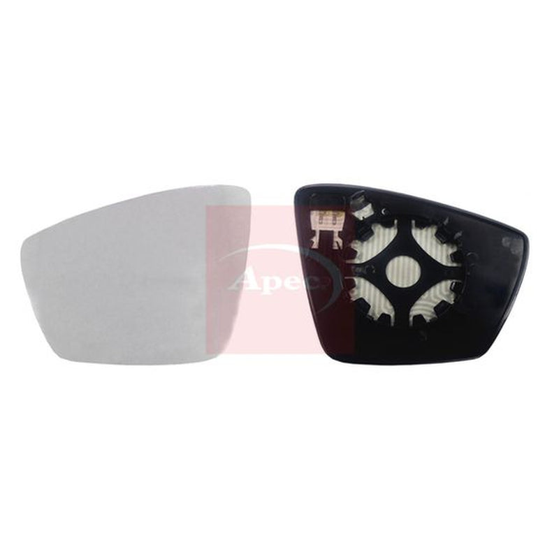 Apec Exterior Wing Mirror Glass Left fits Skoda Karoq 2017-2018