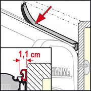 03910-01- RAIN GUARD S 30M Fiamma  - Dynamic Drive