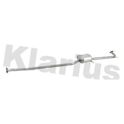 Klarius Box With Centre Pipe Centre fits Honda Accord 1999-2002 1.8 2.0 2.3