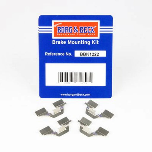 Borg & Beck Brake Pad Accessory Fitting Kit Rear BBK1222