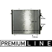 Mahle Engine Radiator fits Renault Extra 1991-1998 1.6 1.9