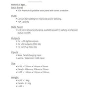 HUBi 10K Solar Panel Kit HUBI1010A Solar Technologies - Dynamic Drive