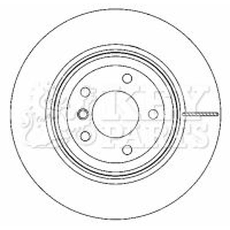 Key Parts Front Vented & Rear Vented Brake Discs & Pads fits BMW 3 2004-2012