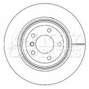 Key Parts Rear Brake Vented Discs & Pads fits BMW 3 2004-2012