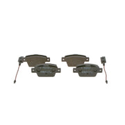 Bosch Front & Rear Pads fits Fiat Bravo II 2007-2014 1.4