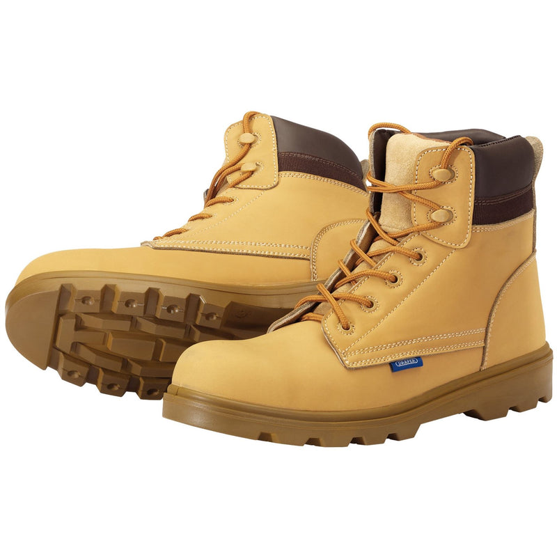 Draper Nubuck Style Safety Boots, Size 11, S1 P SRC 85970 Draper - Dynamic Drive