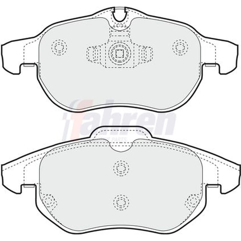 Fahren Front Brake Pad Set FBP3069