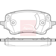 Apec Front Brake Pad Set PAD2328