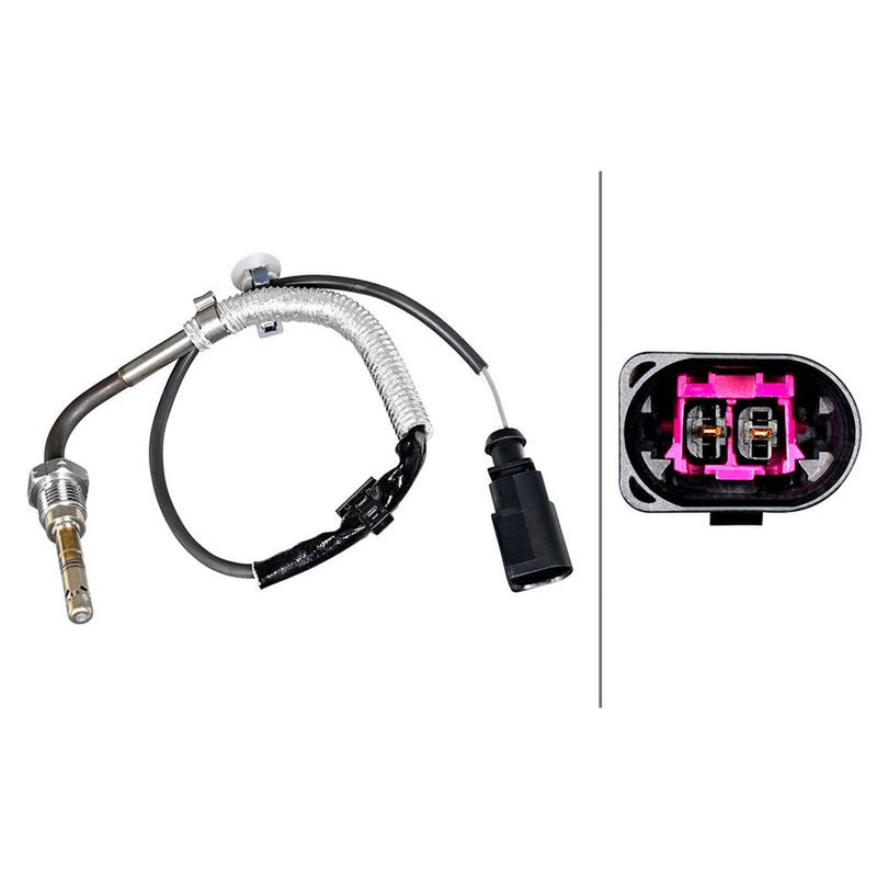 Hella Exhaust Gas Temperature Sensor before exhaust turb fits Audi A6 Allroad C7