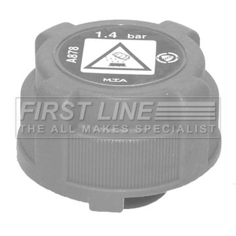 First Line Coolant Expansion Tank Cap fits Abarth 500 / 595 / 695 2008 on 1.4