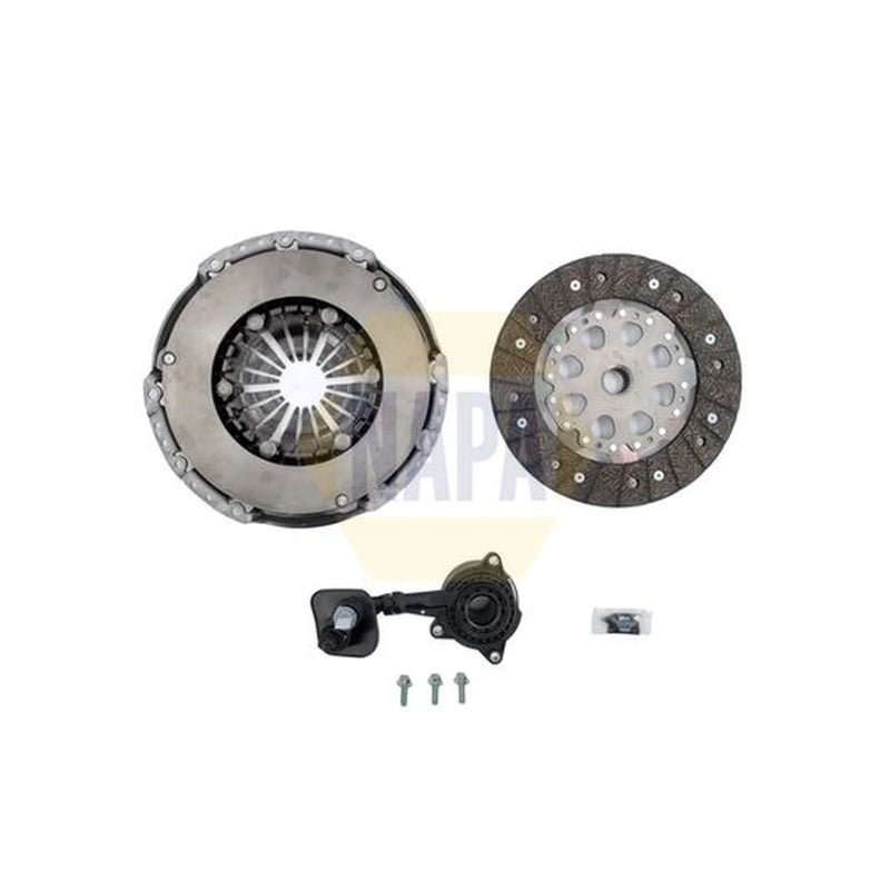 NAPA Clutch Kit Set 3pc fits Ford C-Max 2007-2010 1.8