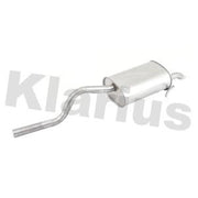 Klarius Box With Tail Pipe Rear fits Renault Clio 1998-2016 1.2
