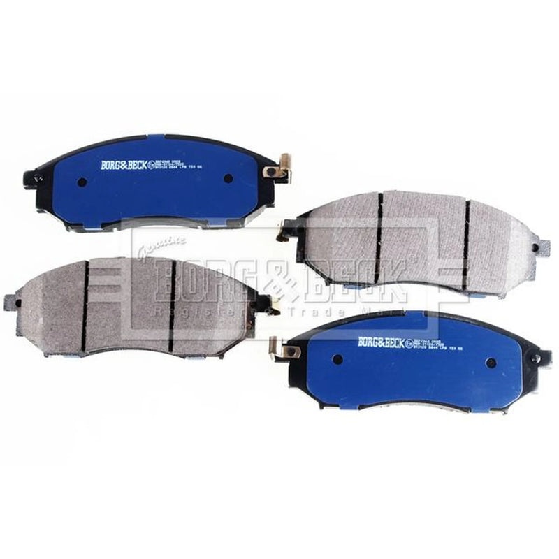 Borg & Beck Front & Rear Brake Discs & Pads fits Renault Koleos I 2008-2013