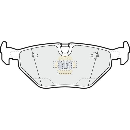 NAPA Rear Brake Pad Set NBP1426