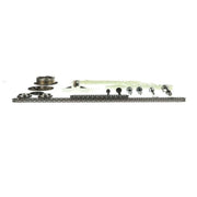 Gates Timing Chain Kit Set Links fits Citroën C4 2008-2011 1.6