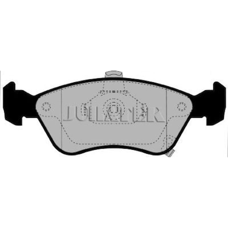 Juratek Front Brake Pad Set fits Toyota Avensis 1997-2003 1.6 1.8 2.0