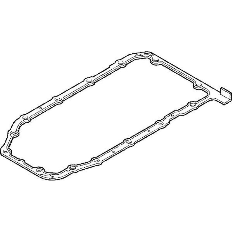 Elring Oil Sump Gasket Wide Thick fits Cadillac Bls 2007 on 2.0