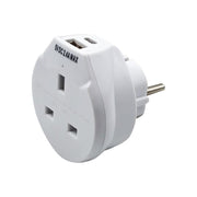 Uni-Com Travel Socket with USB Charger Uni-Com - Dynamic Drive