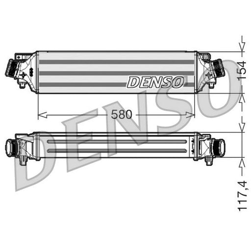Denso Intercooler (Charge Air Cooler) fits Alfa Romeo Giulietta 2010-2020
