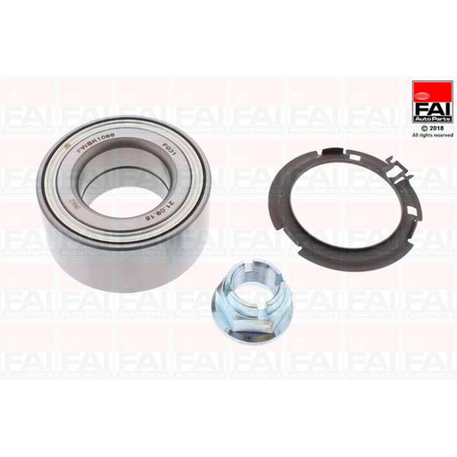 FAI Wheel Bearing Kit 86mm fits Nissan Primastar 2001-2006 1.9 2.0