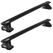 Thule WingBar Evo Roof Bars Black fits MG QS 2025- 5 doors with Flush Rails - Thule - NN4 Online