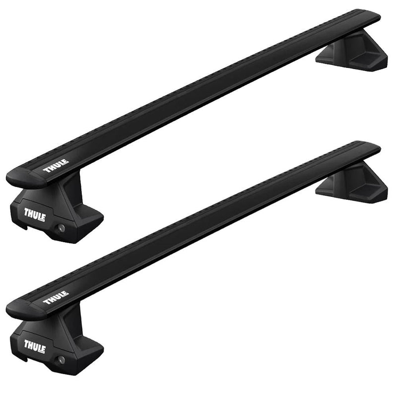 Thule WingBar Evo Roof Bars Black fits MG QS 2025- 5 doors with Flush Rails - Thule - NN4 Online