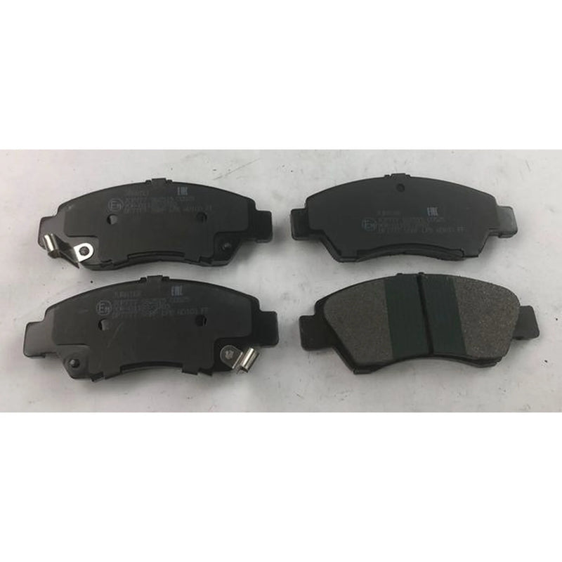 Juratek Front & Rear Brake Discs & Pads fits Honda Jazz II 2002-2008 1.2 1.3