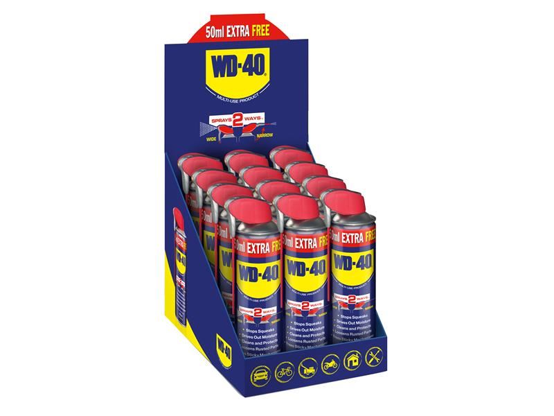 WD-40 Multi-Use Smart Straw 450+50Ml Free (CDU of 12 Cans) WD-40� - NN4 Online