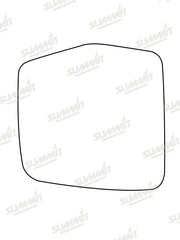 Summit Heated Base Plate With Standard Mirror Glass fits Citroen Jumpy LHS Summit - Bars 4 Cars