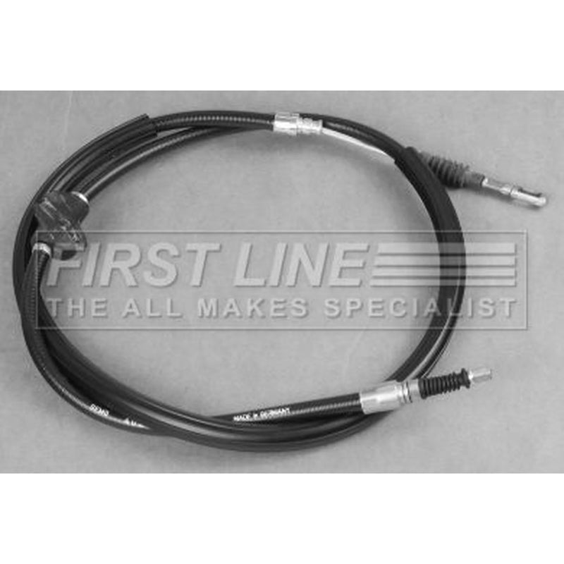 First Line Handbrake Cable Left Rear fits Audi Cabriolet B3 1991-2000