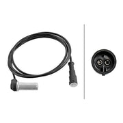 Hella ABS Wheel Speed Sensor Front 6PU 230 048-051