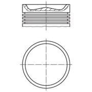 Mahle Piston Cylinder Bore = 102mm 001 PI 00110 033