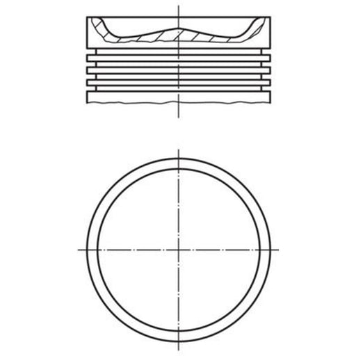 Mahle Piston Cylinder Bore = 102mm