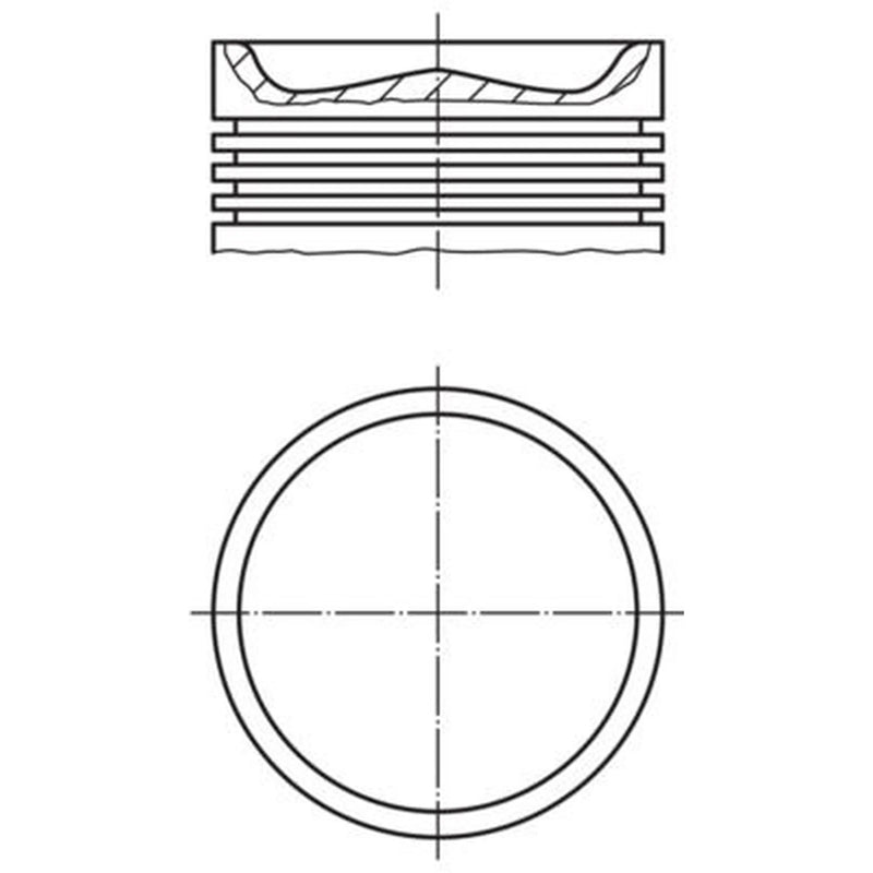 Mahle Piston Cylinder Bore = 102mm
