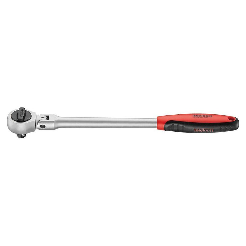Teng Tools 3/8" Long Ratchet Flexible Head 41 Teeth 300mm Teng Tools - Dynamic Drive