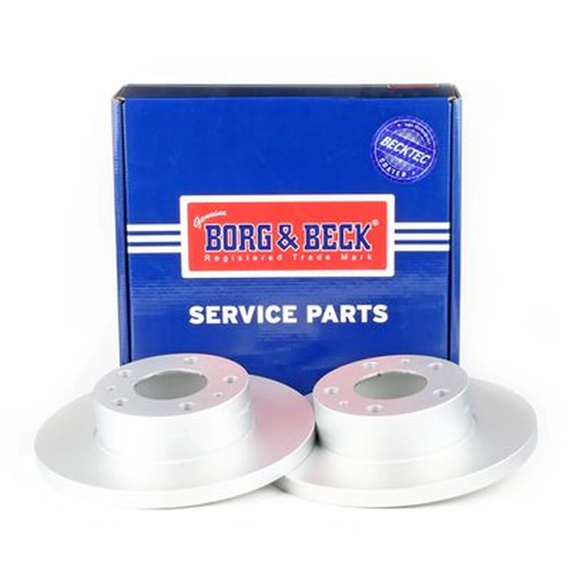 Borg & Beck Front & Rear Brake Discs & Pads fits Citroën Relay II Bus 2002-2006