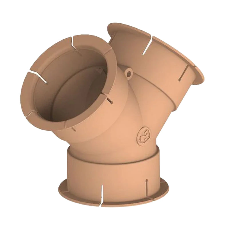 Whale Air Duct Fitting 65mm Beige DX6504B