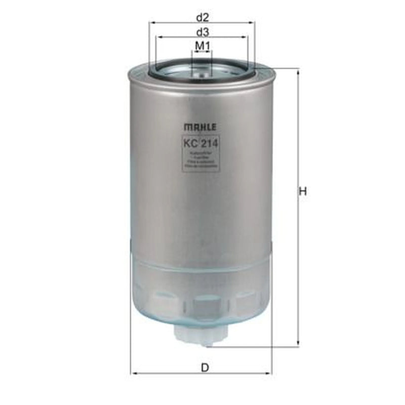 Mahle Fuel Filter Element KC 214