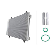 Hella Air Conditioning Condenser fits Citroën C8 2006 on 2.0
